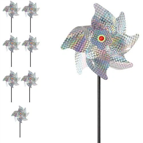 Vogelabwehr-Windmühle